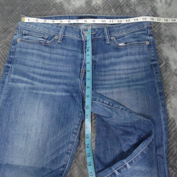 LUCKY BRAND Jeans Women's Size 10/30 Blue Denim Ankle Lolita Crop - Picture 4 of 12